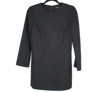 Massimo Dutti Little Black Dress Long Sleeve
